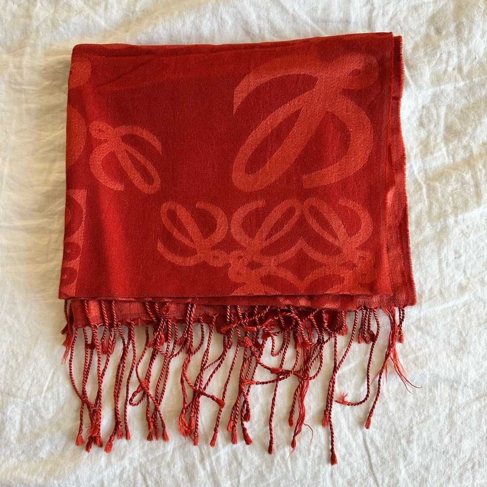 Loewe Anagram Scarf